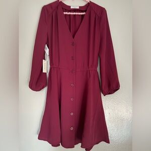 Babaton Day Dress in Barolo - Small